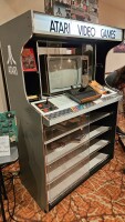 An Atari 2600 sales demonstration cabinet