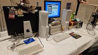 Avery's Apple II and telephone setup