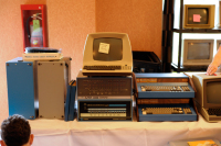 Altair 8800's, Kaypros, and SOL-20's.  Oh, and an ADM-5